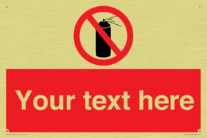 Custom prohibition no aerosol